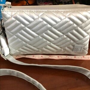 NWT IHKWIP Triple Entry Crossbody With Wristlet